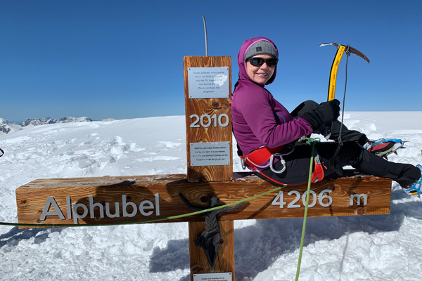 Gipfel-Alphubel-4206m